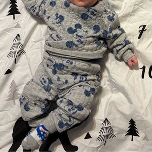 Joe Fresh Gray and Blue Disney Sweater